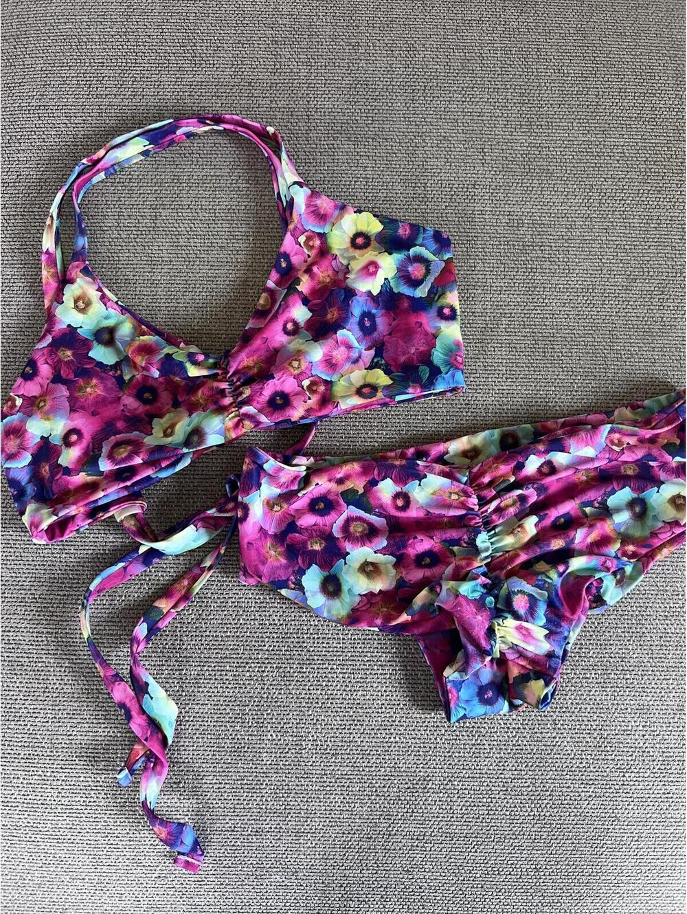 Fused Hawaii Floral Bikini